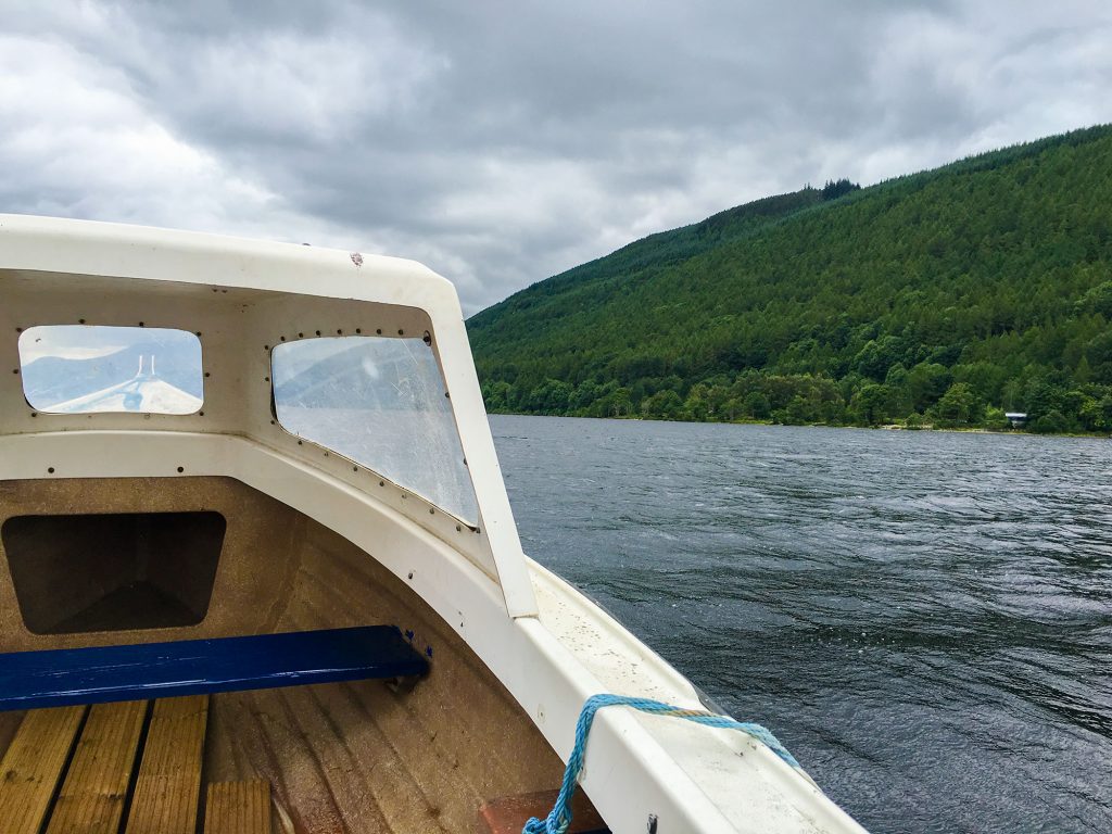 Boat Trip Down Loch Tay in Kenmore, Scotland