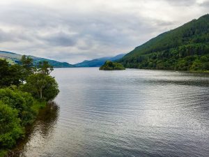 Lock Tay in Kenmore, Scotland
