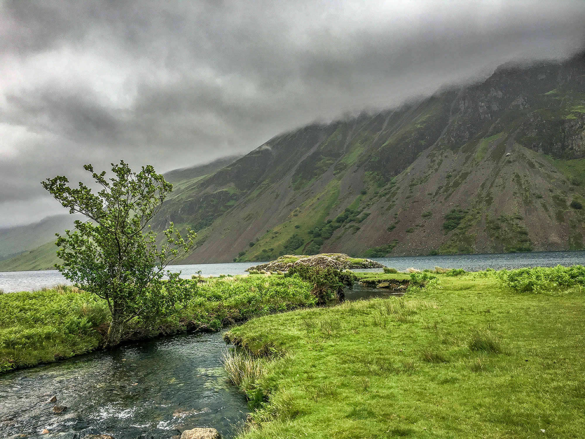 Mountains at Wast Water, The Lake District
