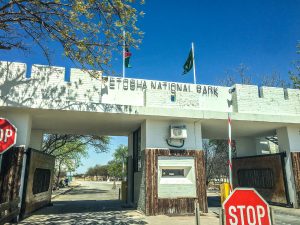 Etosha National Park, Namutoni Gate, Namibia, Africa