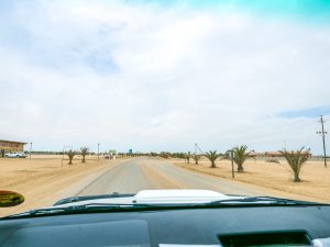 Self-drive through the desert to Hentiesbaai in the Skeleton Coast, Namibia, Africa