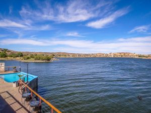Lake Oanob Resort, Rehoboth, Namibia, Africa