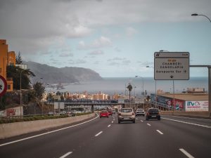 Main Highway into Santa Cruz, Tenerife