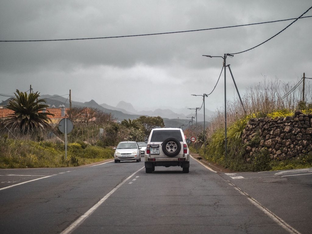 Road to Anaga Rural Park, Tenerife