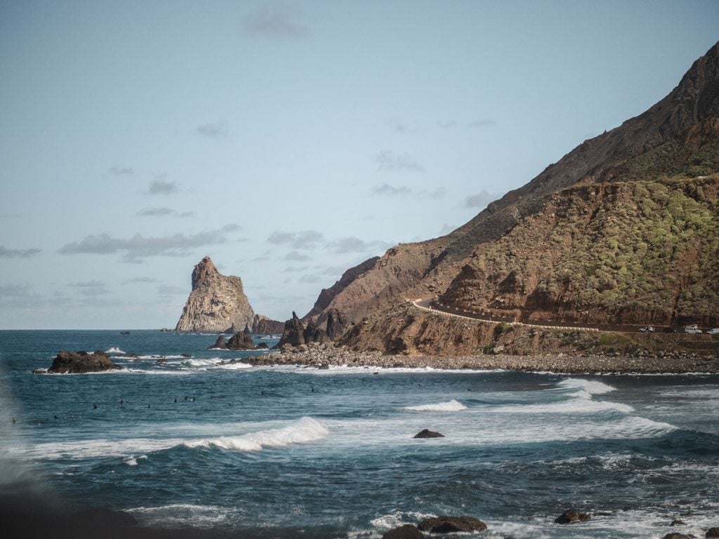 Beach in Anaga Rural Park, Tenerife