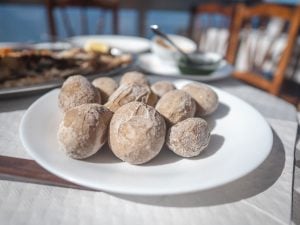 Papas arrugadas (Canarian wrinkly potatoes!)