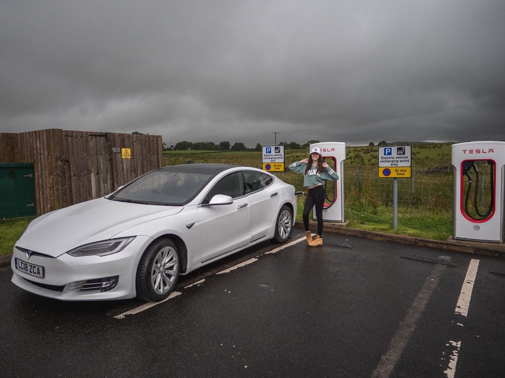 Scotland Road Trip in a Tesla Electric Vehicle