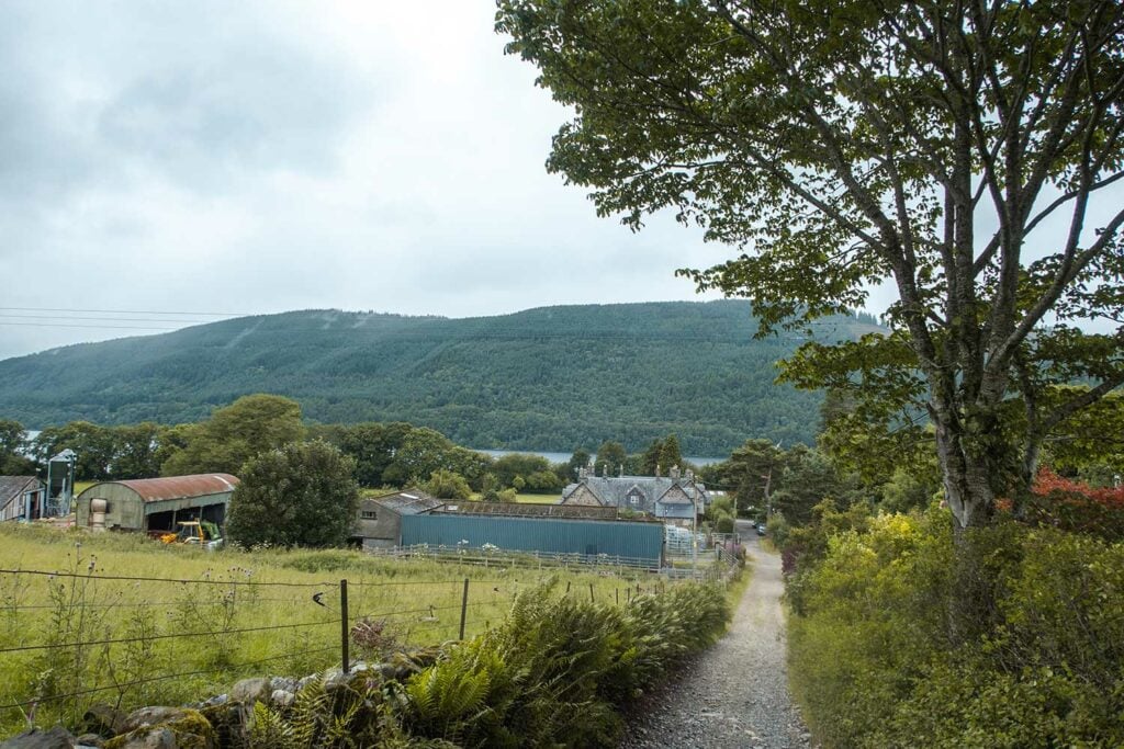 Walk to the Falls of Acharn, Loch Tay, Scotland