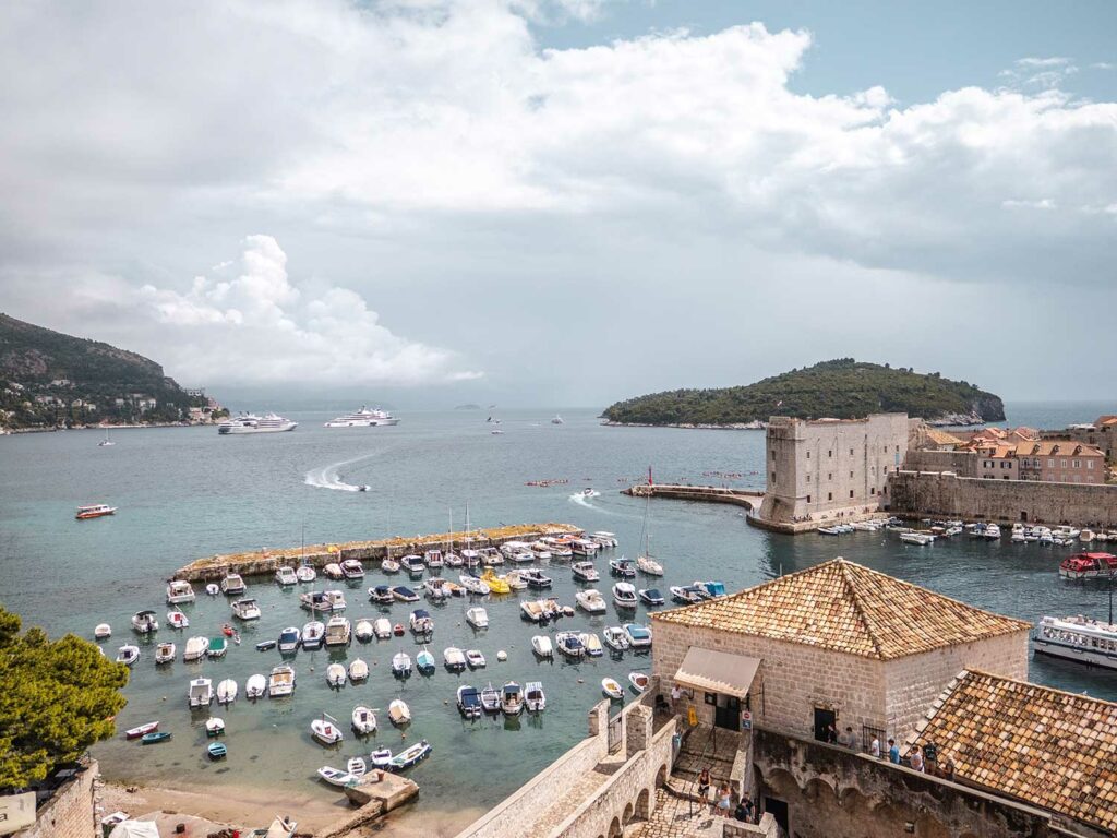 Dubrovnik Old Town Harbour, Croatia