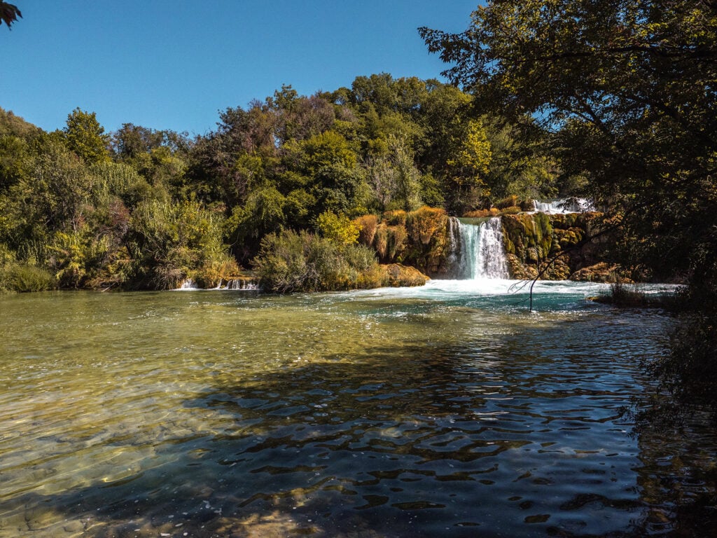 Skradinski Buk Waterfall in Krka National Park, Croatia