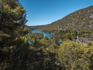 View of Krka National Park, Croatia