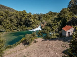 Skradinski Buk Waterfall in Krka National Park, Croatia