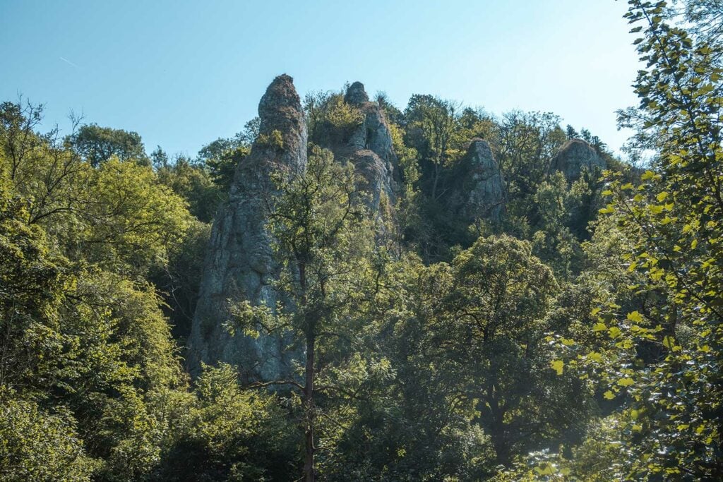 Pickering Tor in Dovedale Valley, Peak District