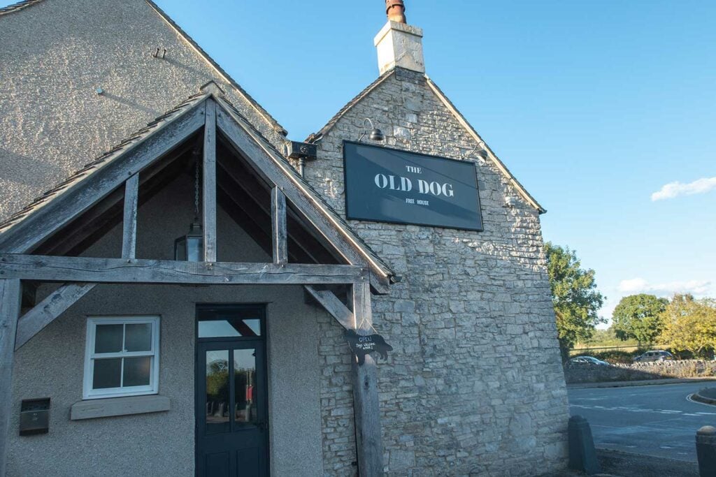 The Old Dog pub near Dovedale