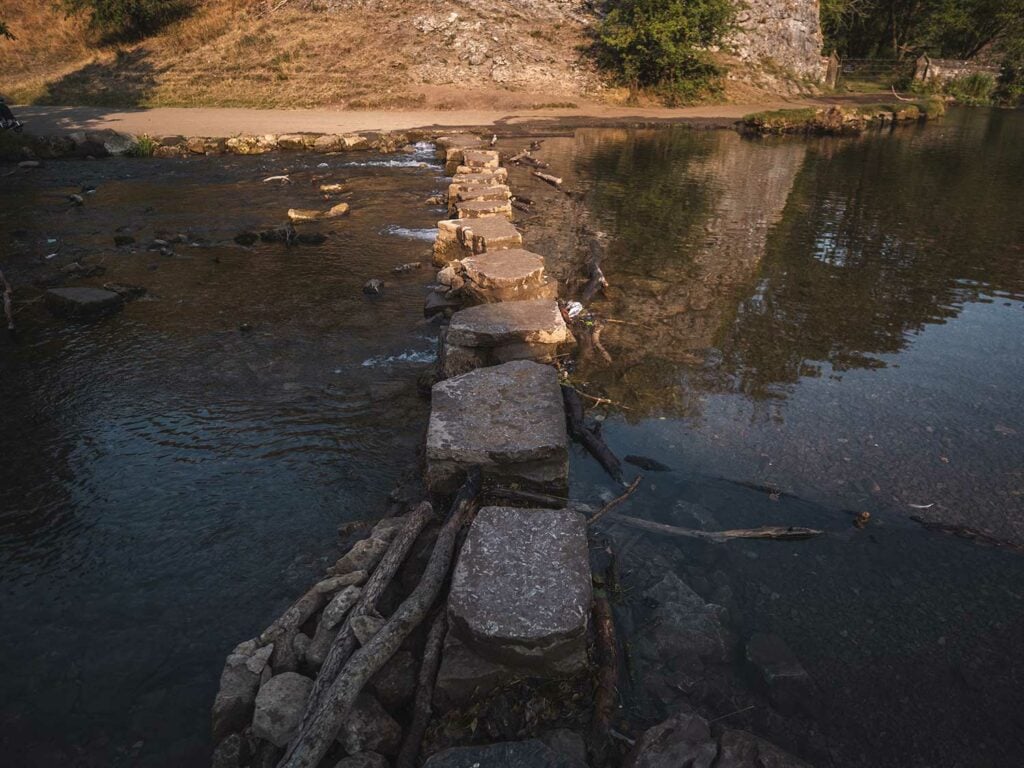 The Dovedale Stepping Stones, Peak District