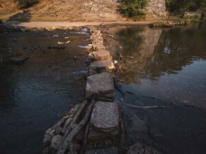 The Dovedale Stepping Stones, Peak District