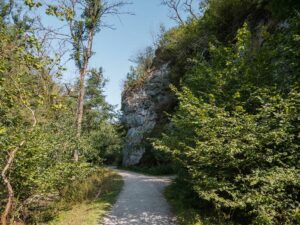 Lion Head Rock in Dovedale Valley, Peak District