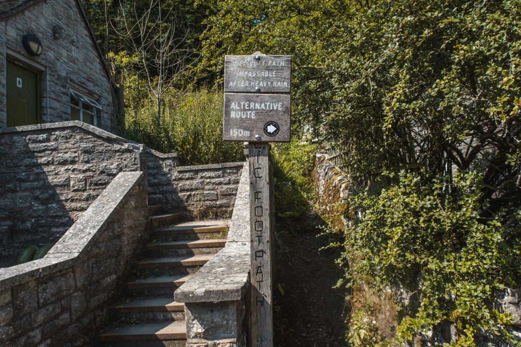 Footpath from Milldale to Dovedale