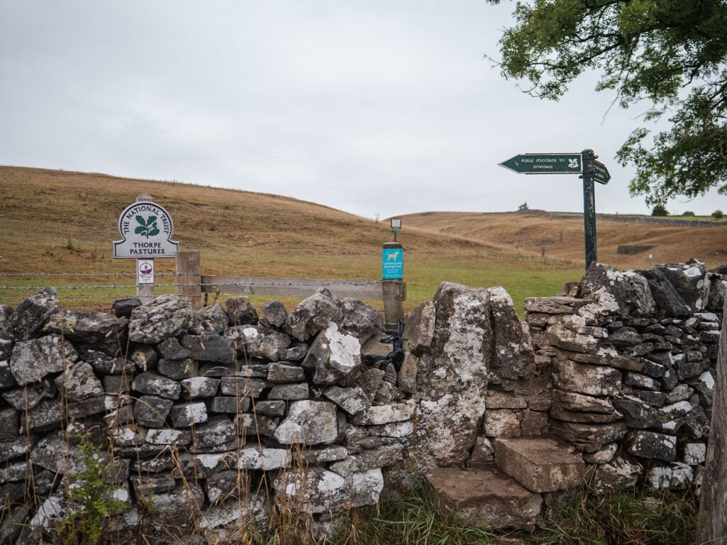 Sign for Thorpe Pastures