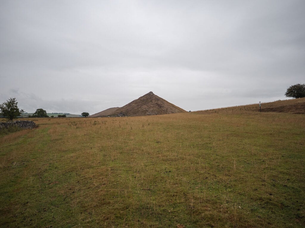 View of Thorpe Cloud on the walk