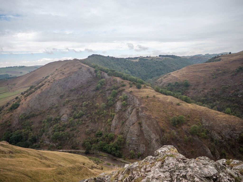 The River Dove from the summit of Thorpe Cloud