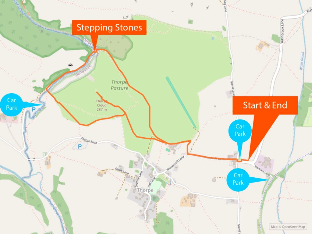 Thorpe Cloud Circular Walk