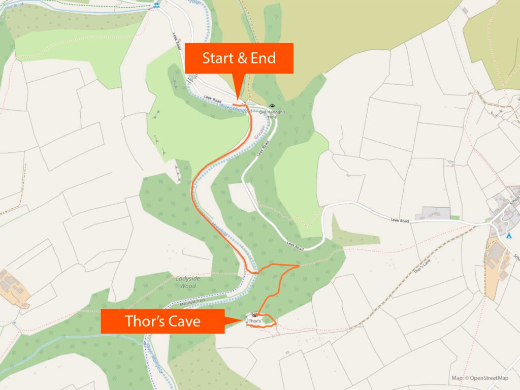 Thor's Cave summit walk