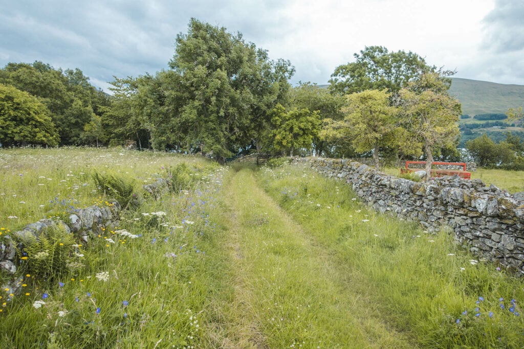 Gate to the Old Village of Lawers