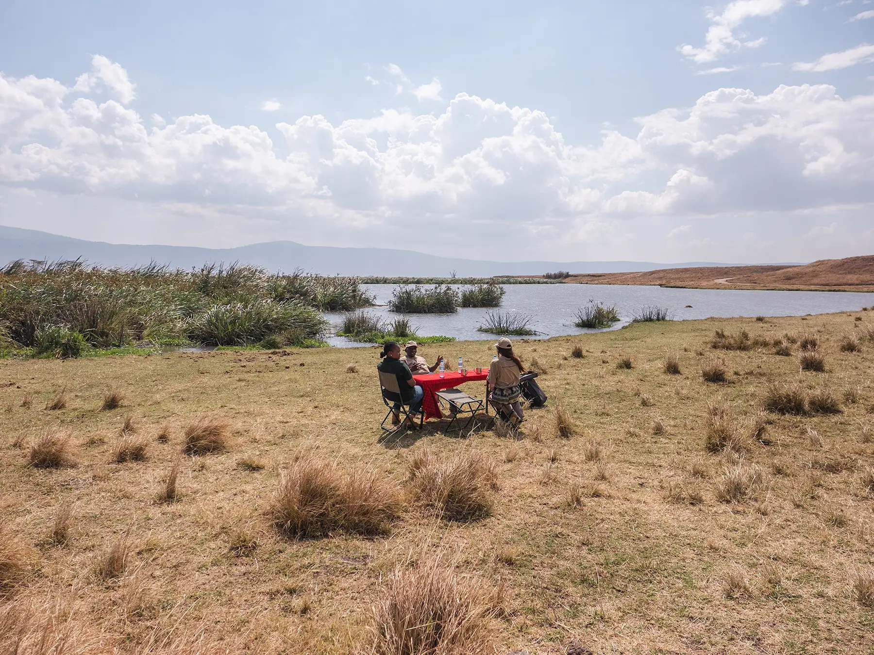 Picnic in Ngorongoro Crater