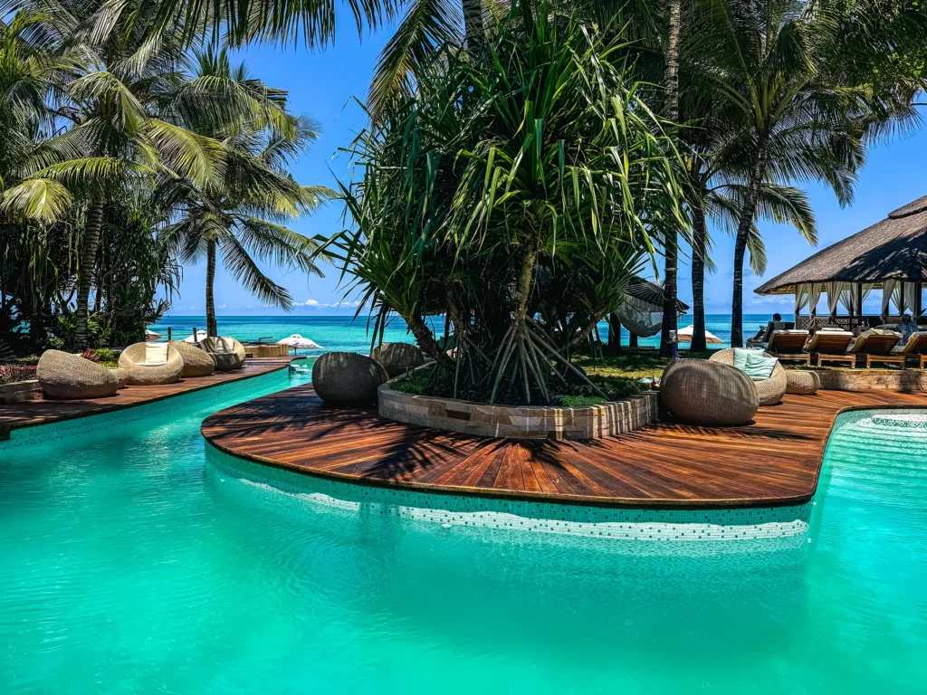 Luxury resort accommodation in Zanzibar