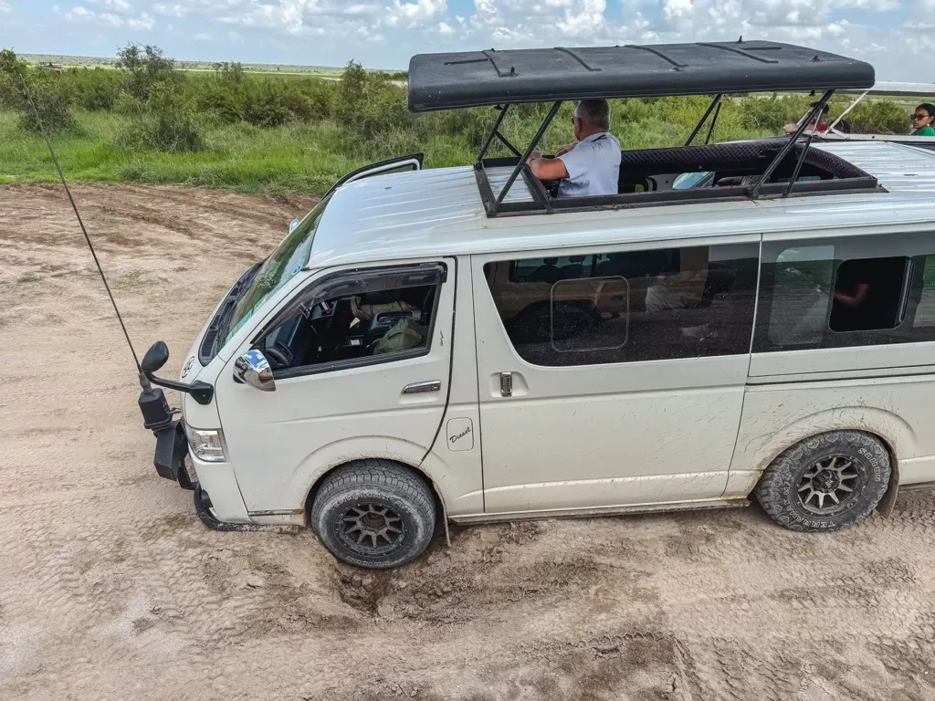 Budget safari minibus