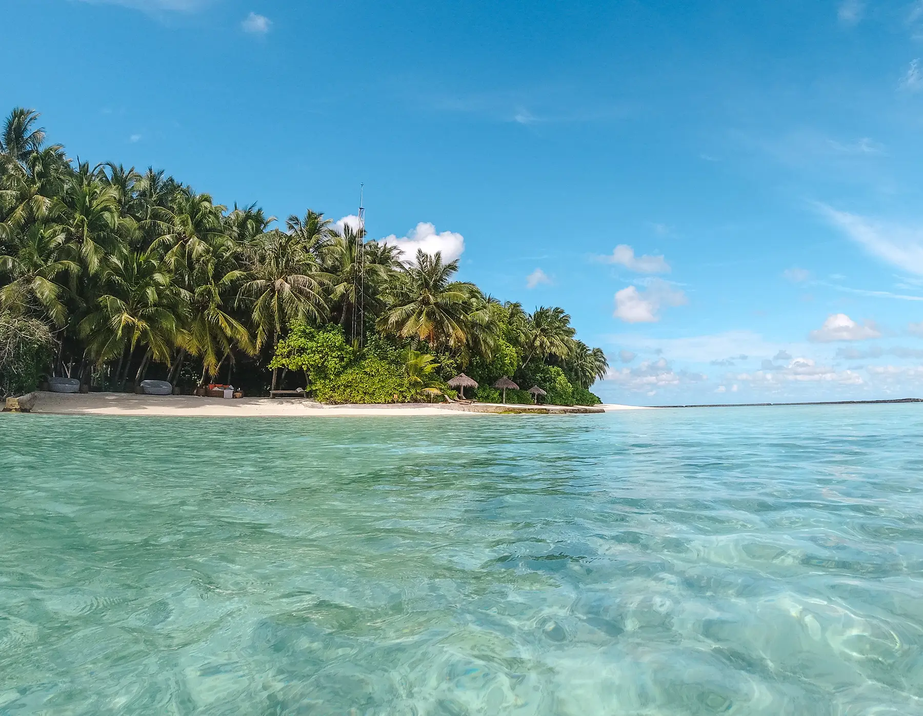 The white sandy beaches of Kenya's coast