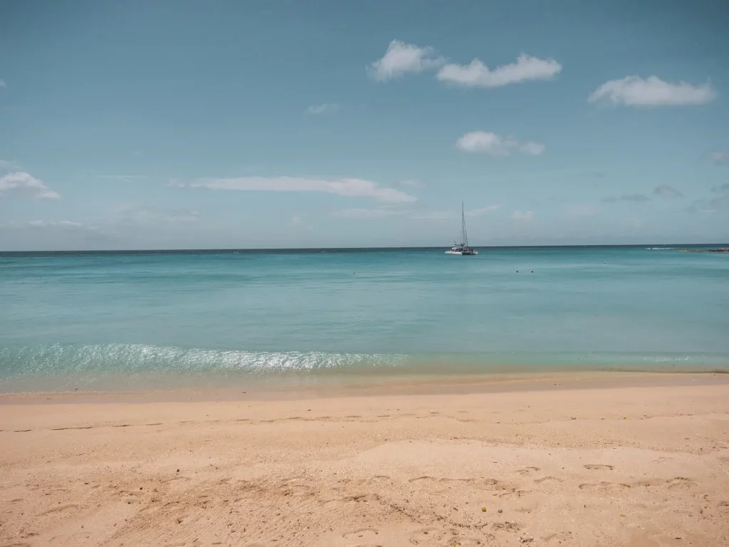 White sandy beach, Zanzibar