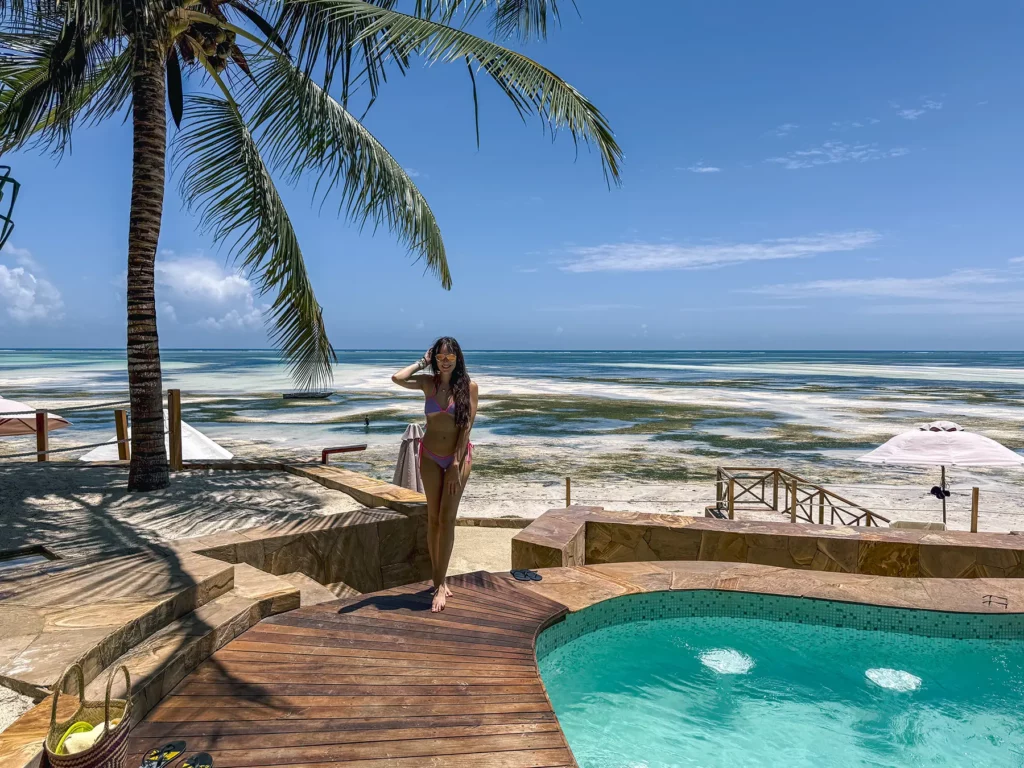 Ella McKendrick st beach front luxury boutique hotel in Zanzibar