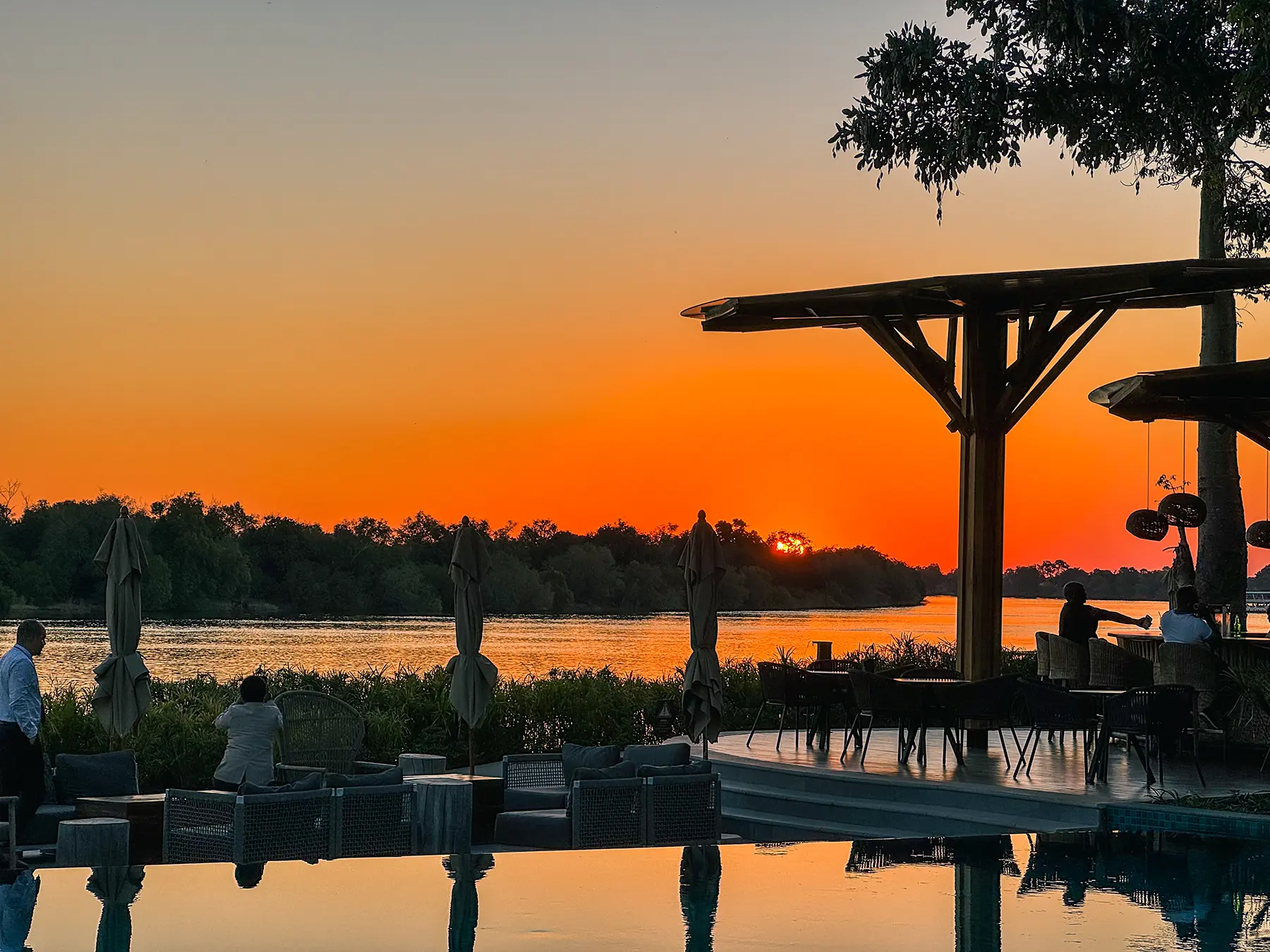 My Accommodation in Zambia, the Radisson Blu Mosi-Oa-Tunya, Livingstone