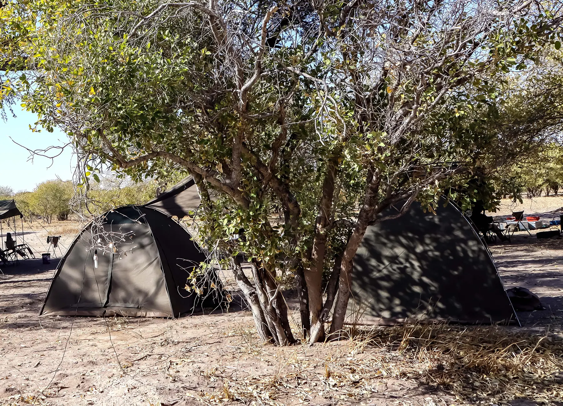Group basic ground camping
