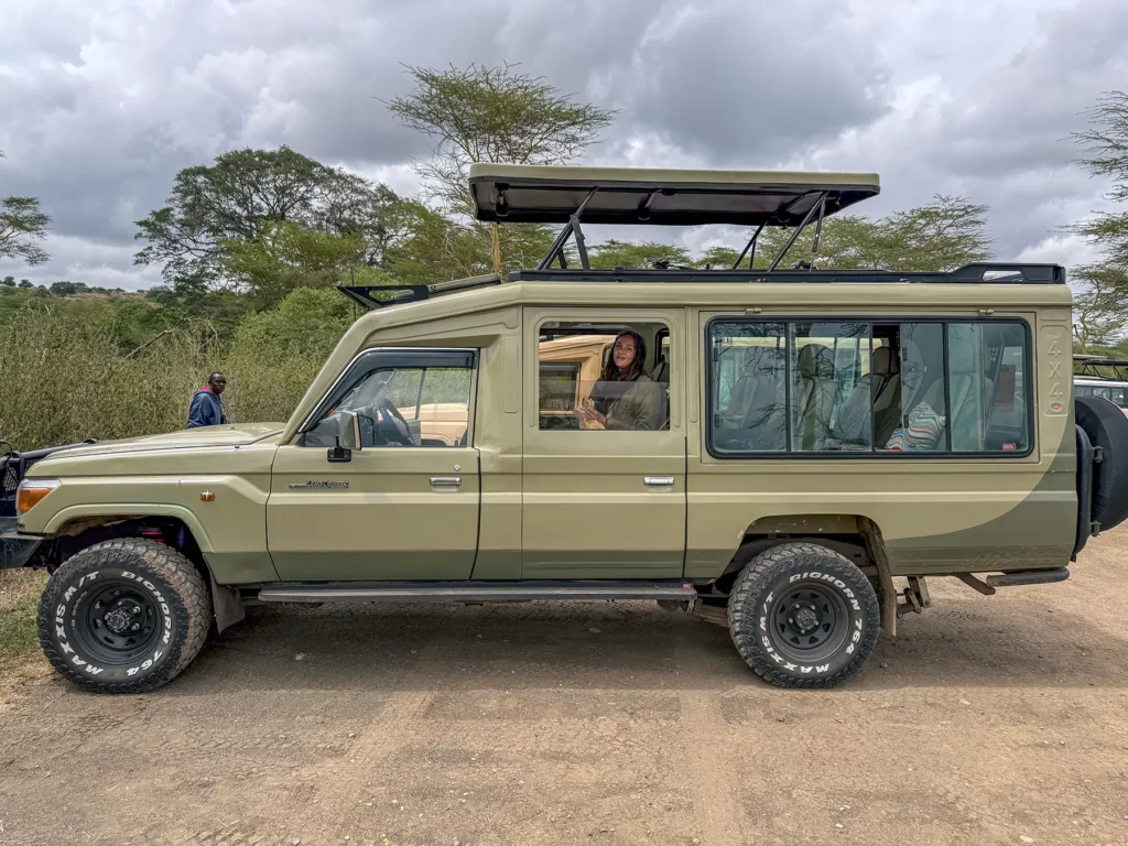 Ella McKendrick with with recommended local safari companies.