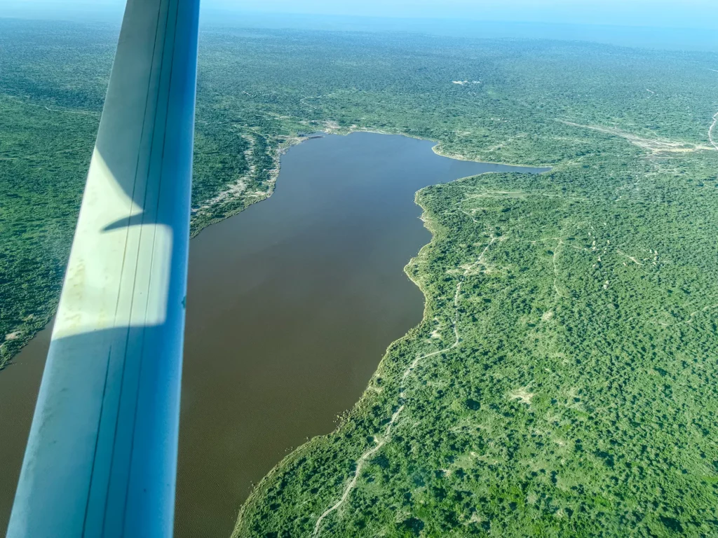 The views of Tanzania are spectacular from small safari planes, which fly at lower altitudes than larger commercial aircraft.