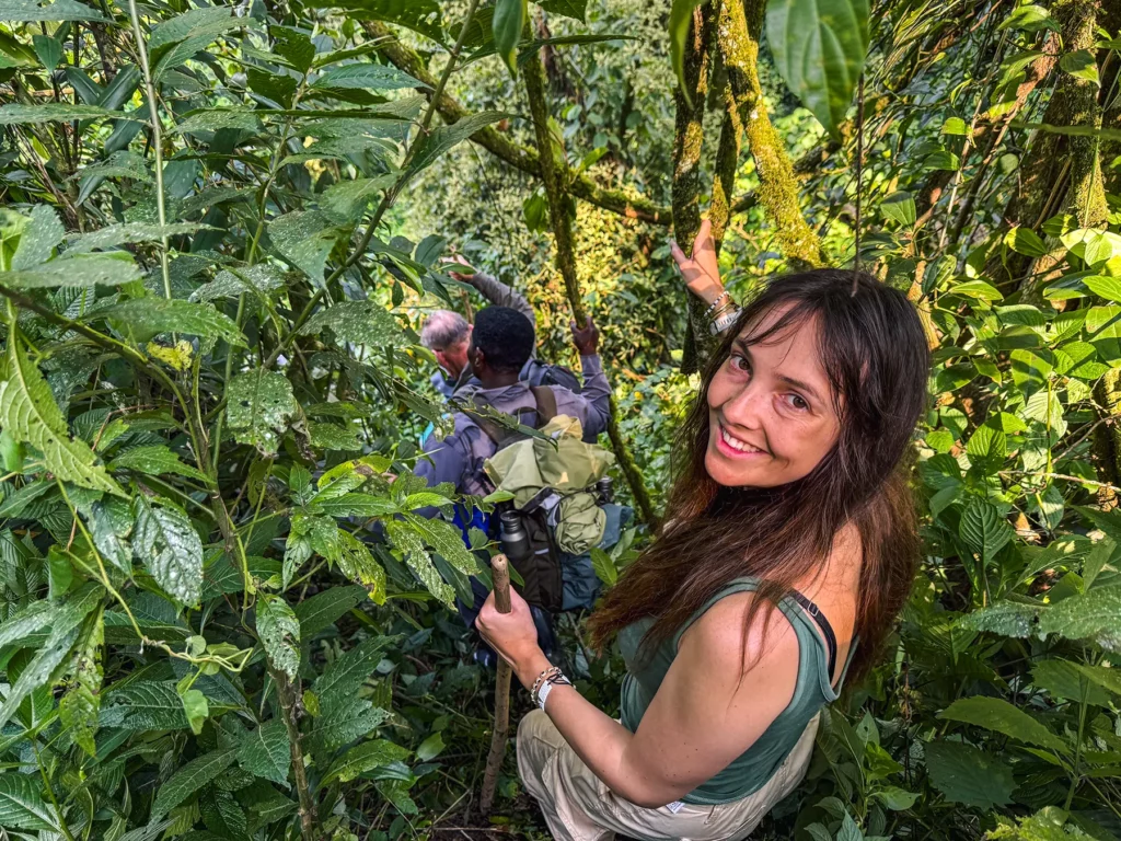 Ella McKendrick, Gorilla tracking in Bwindi Impenetrable Forest, Uganda