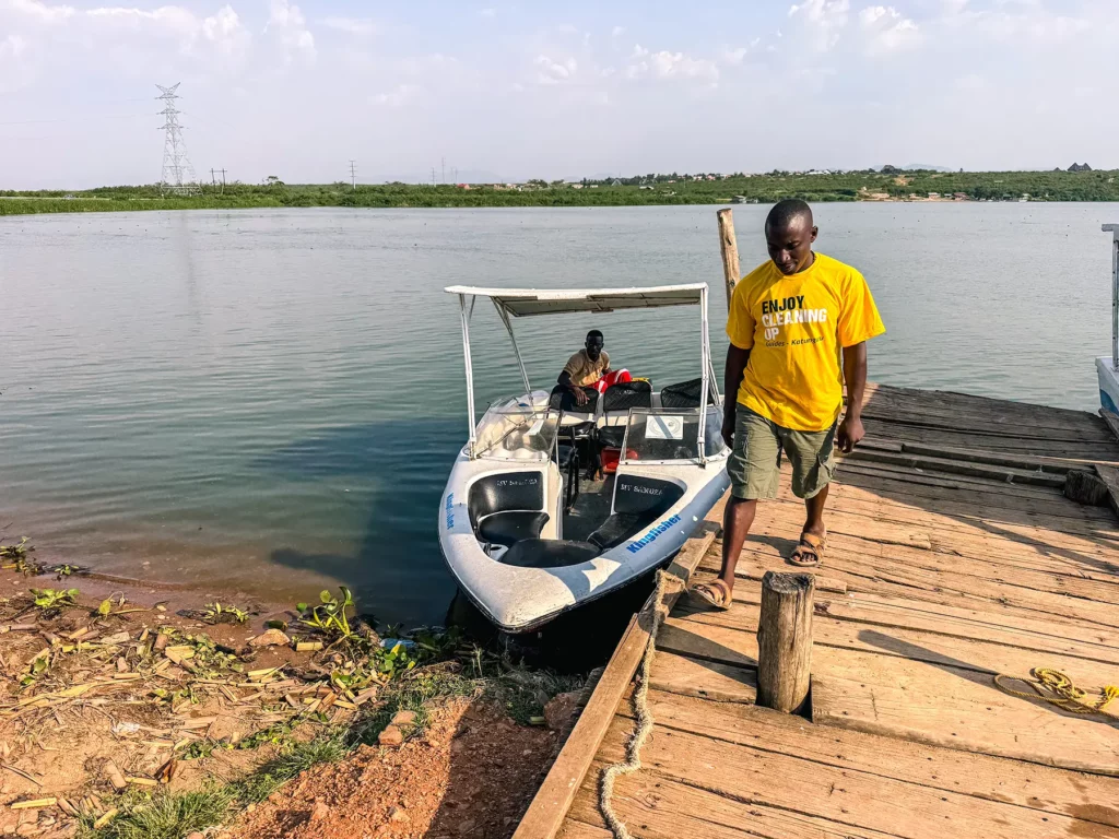 Boat cruise in Queen Elizabeth National Park, Uganda