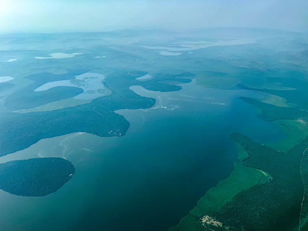 Areal views of Uganda