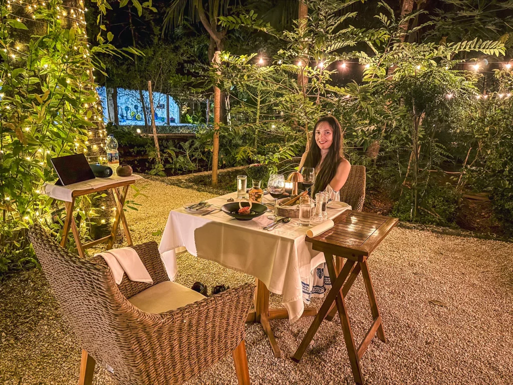 A birthday dinner in Zanzibar