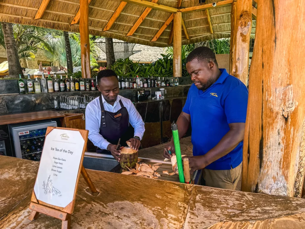 Beach bar, Zanzibar