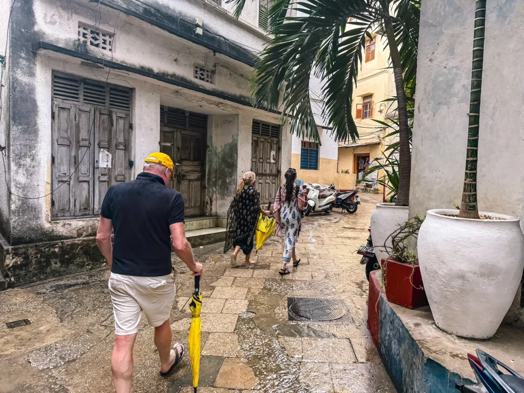 Wandering through the ancient streets in Stone Town, Zanzibar
