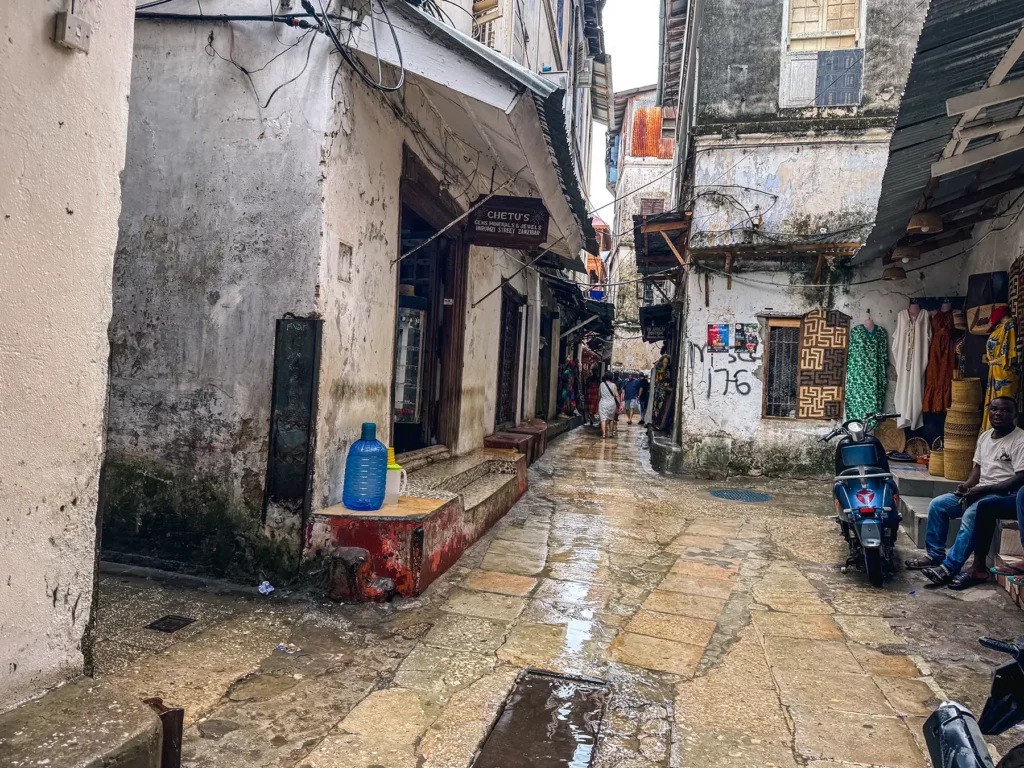 The streets in Stone Town, Zanzibar were full of character