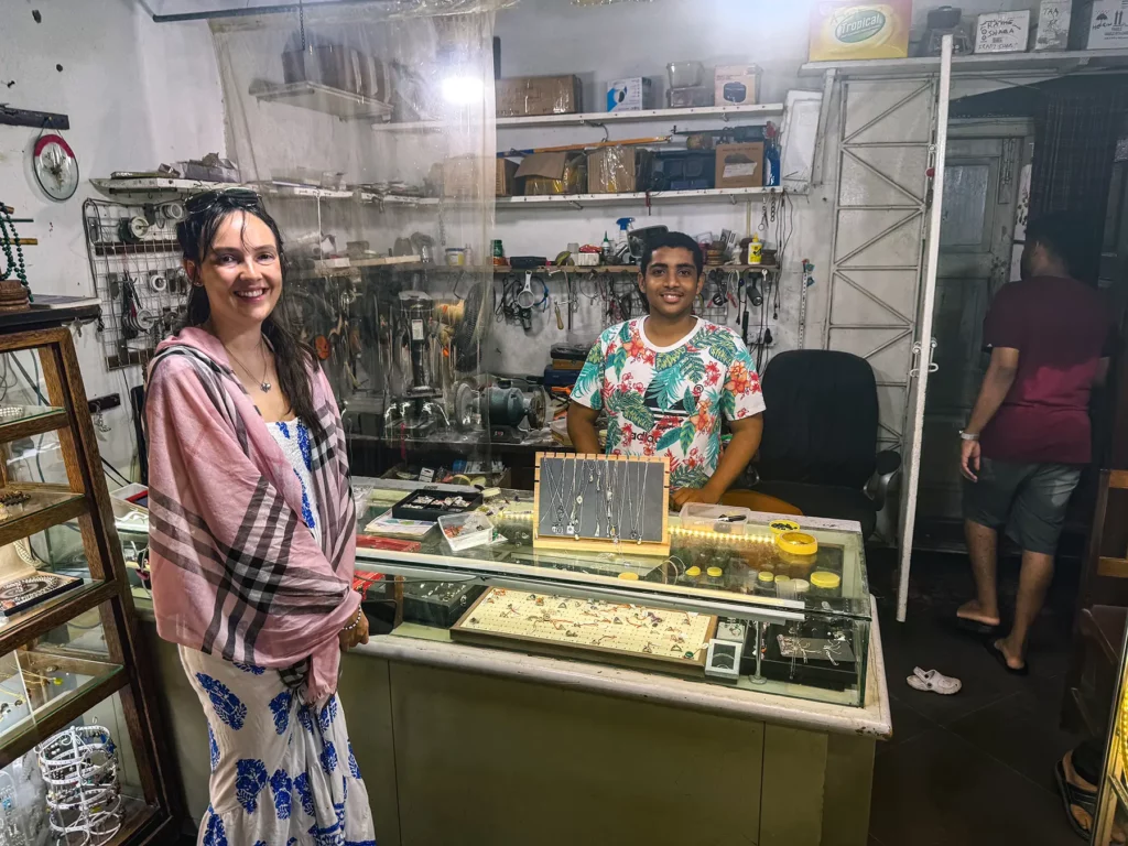 Jewellery makers in Stone Town, Zanzibar