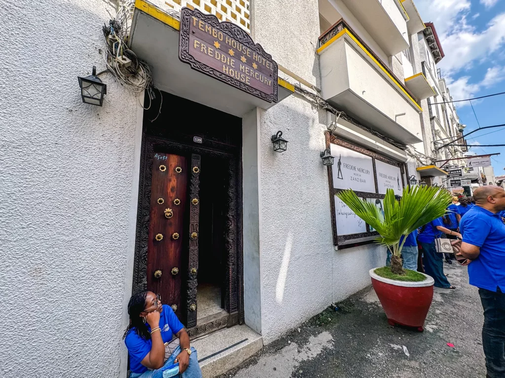Freddy Mercury House in Stone Town, Zanzibar