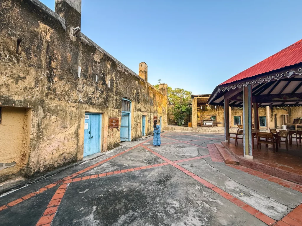 The old prison on Prison Island, Zanzibar
