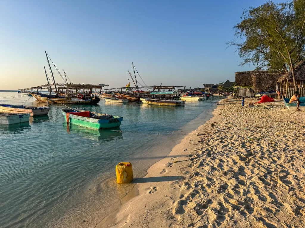 Kendwa Beach, located at the northern tip of Zanzibar