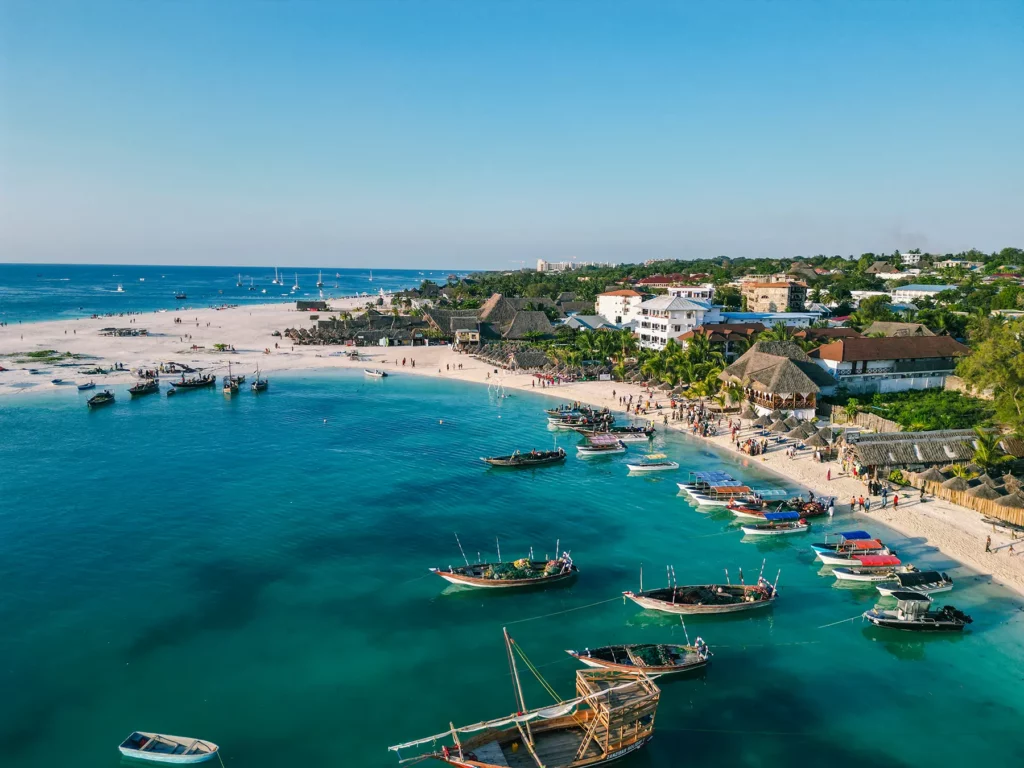 Kendwa Beach in Zanzibar